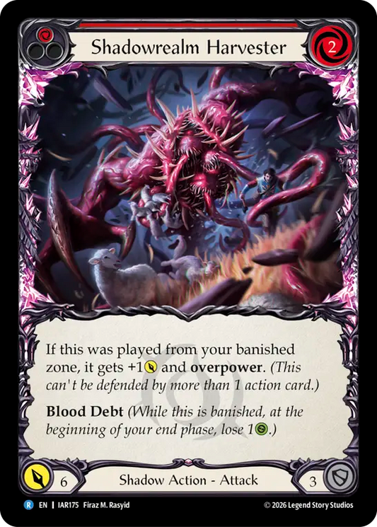 Shadowrealm Harvester (Red) IAR175 (Usurp the Shadow Throne)