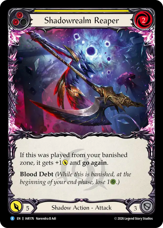 Shadowrealm Reaper (Yellow) IAR176 (Usurp the Shadow Throne)
