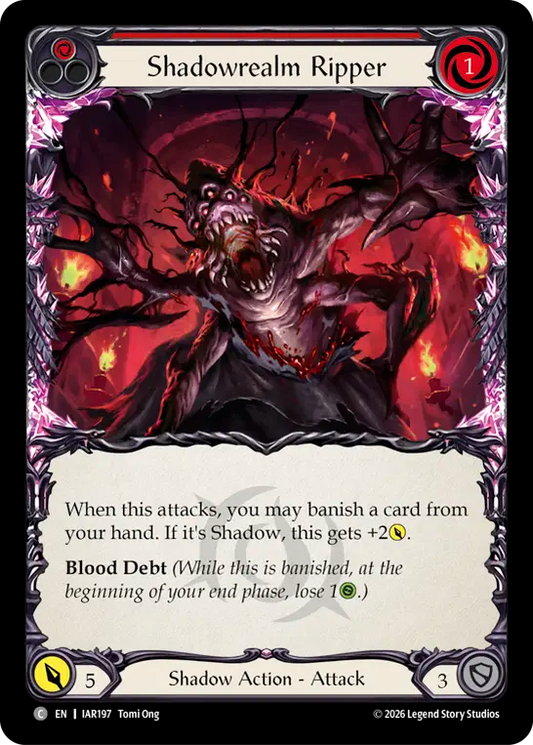 Shadowrealm Ripper (Red) IAR197 (Usurp the Shadow Throne)