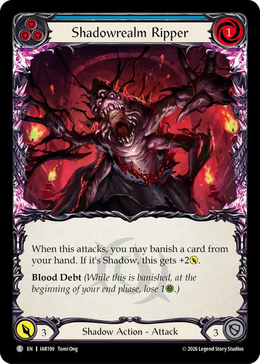 Shadowrealm Ripper (Blue) IAR199 (Usurp the Shadow Throne)