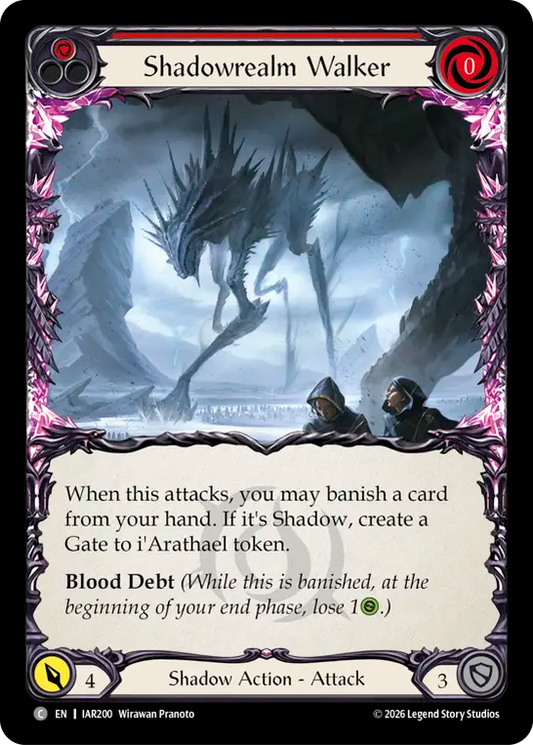 Shadowrealm Walker (Red) IAR200 (Usurp the Shadow Throne)