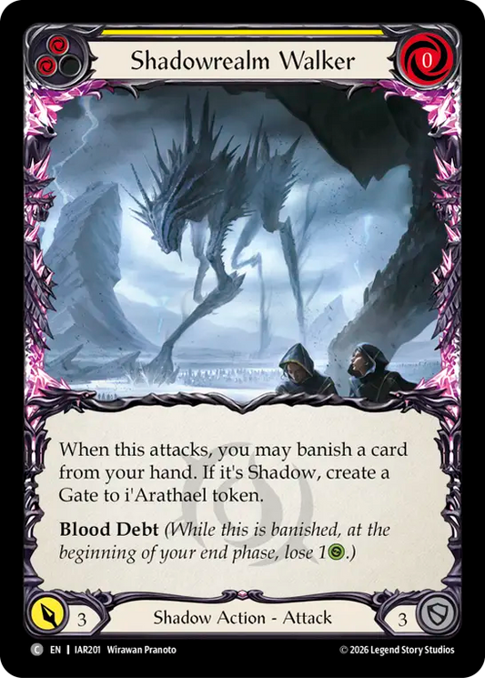 Shadowrealm Walker (Yellow) IAR201 (Usurp the Shadow Throne)