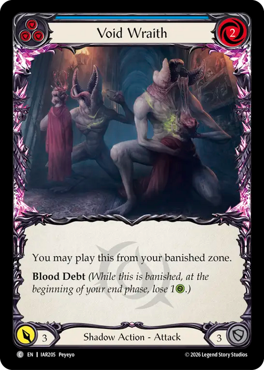 Void Wraith (Blue) IAR205 (Usurp the Shadow Throne)