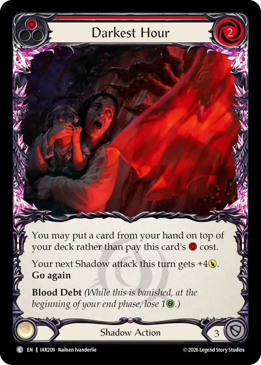 Darkest Hour (Red) IAR209 (Usurp the Shadow Throne)