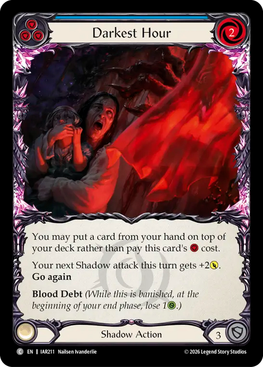 Darkest Hour (Blue) IAR211 (Usurp the Shadow Throne)