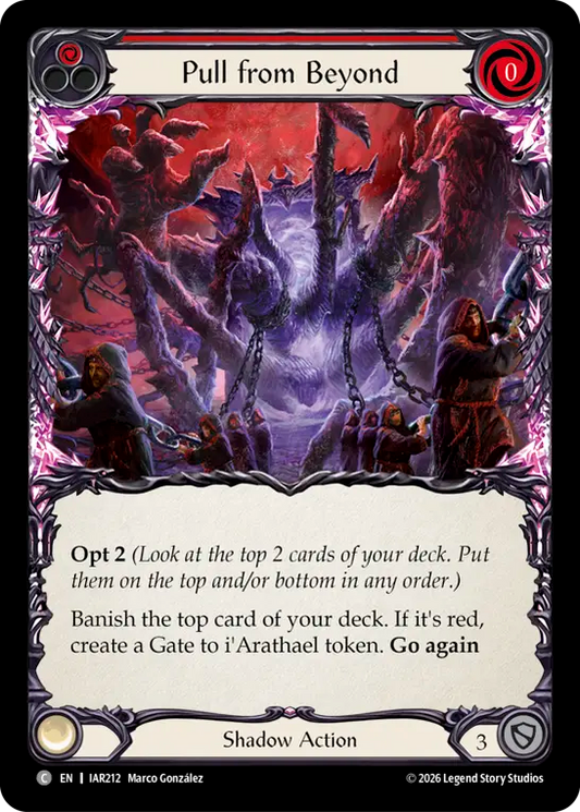 Pull from Beyond (Red) IAR212 (Usurp the Shadow Throne)