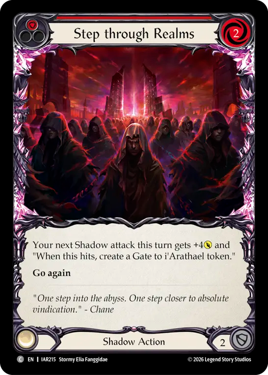 Step through Realms (Red) IAR215 (Usurp the Shadow Throne)