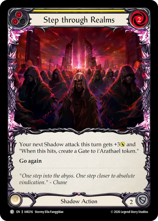 Step through Realms (Yellow) IAR216 (Usurp the Shadow Throne)