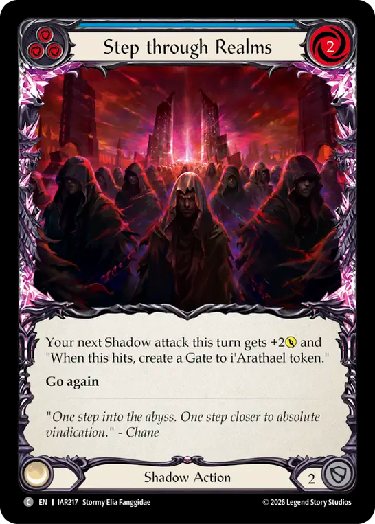 Step through Realms (Blue) IAR217 (Usurp the Shadow Throne)