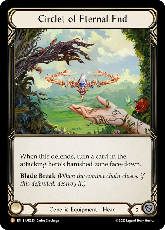 Circlet of Eternal End Rainbow Foil IAR223 (Usurp the Shadow Throne)