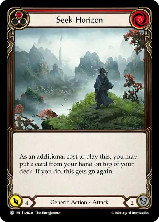 Seek Horizon (Red) IAR236 (Usurp the Shadow Throne)