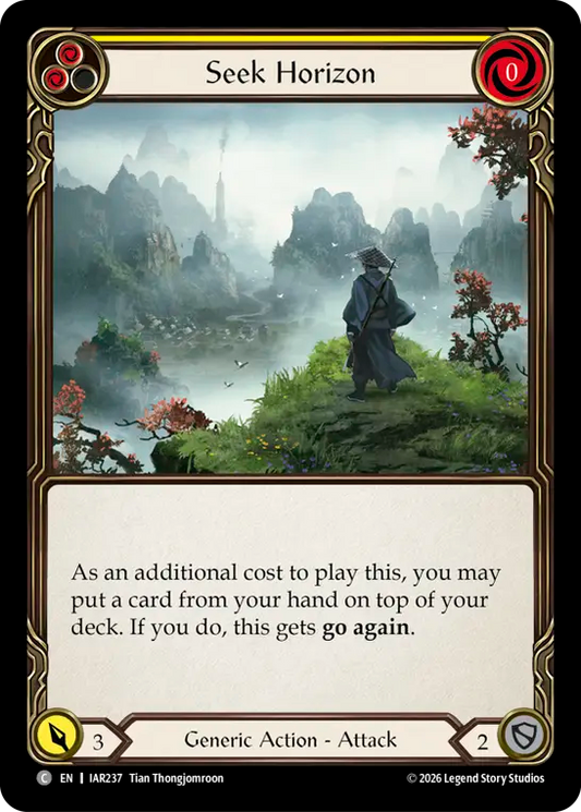 Seek Horizon (Yellow) IAR237 (Usurp the Shadow Throne)