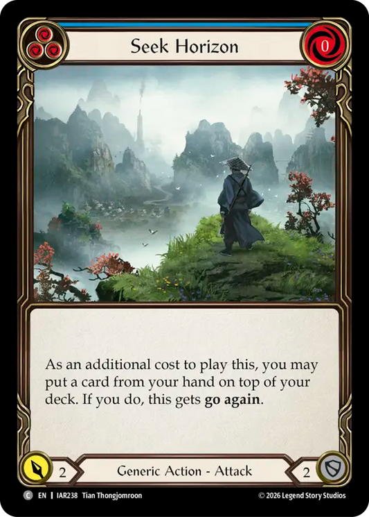 Seek Horizon (Blue) IAR238 (Usurp the Shadow Throne)