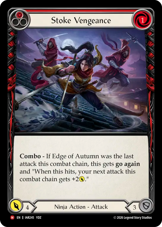 Stoke Vengeance (Red) IAR245 (Usurp the Shadow Throne)