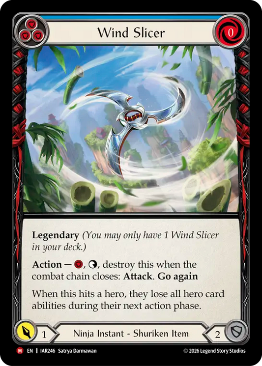 Wind Slicer (Blue) IAR246 (Usurp the Shadow Throne)