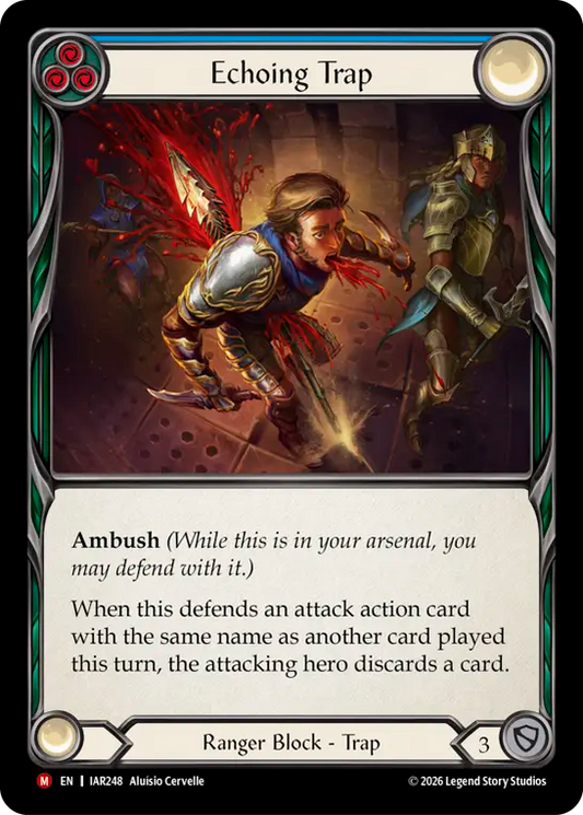 Echoing Trap (Blue) IAR248 (Usurp the Shadow Throne)