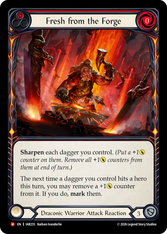 Fresh from the Forge (Red) IAR255 (Usurp the Shadow Throne)