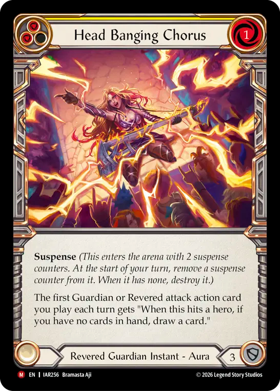 Head Banging Chorus (Yellow) IAR256 (Usurp the Shadow Throne)