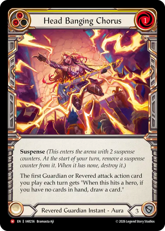 Head Banging Chorus (Yellow) IAR256 (Usurp the Shadow Throne)