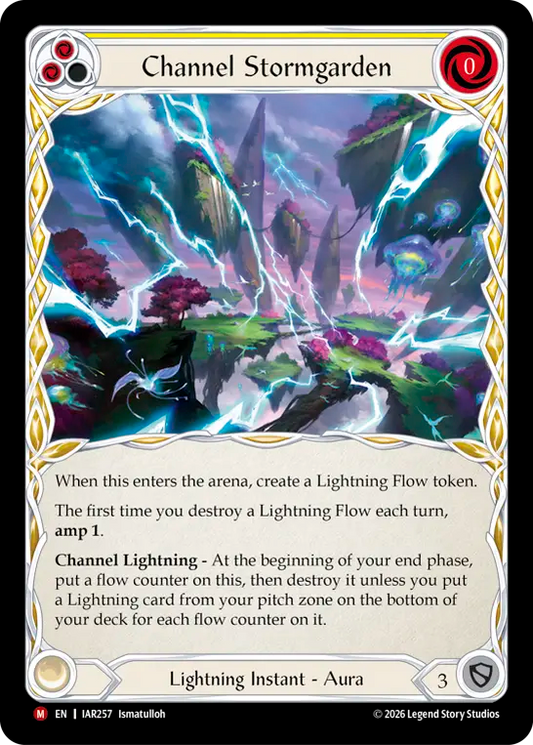 Channel Stormgarden (Yellow) IAR257 (Usurp the Shadow Throne)