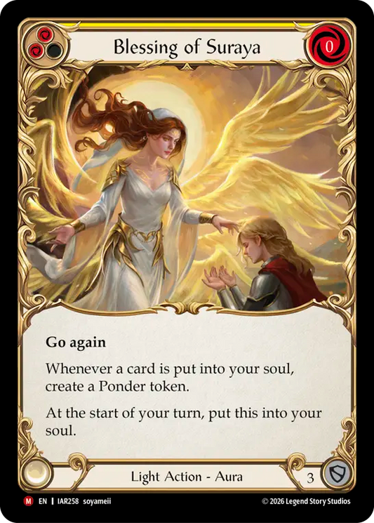 Blessing of Suraya (Yellow) IAR258 (Usurp the Shadow Throne)
