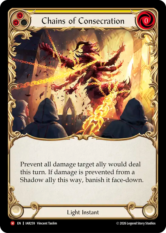 Chains of Consecration (Yellow) IAR259 (Usurp the Shadow Throne)