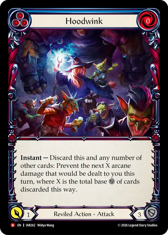 Hoodwink (Blue) IAR262 (Usurp the Shadow Throne)