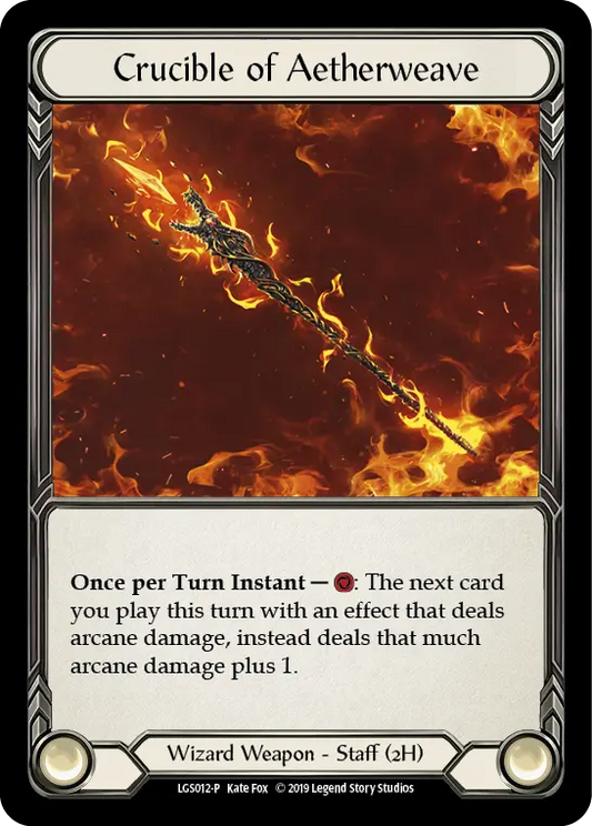 Crucible of Aetherweave Cold Foil LGS012 (Promo)