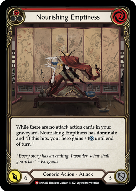 Nourishing Emptiness (Red) MON246 (Monarch)