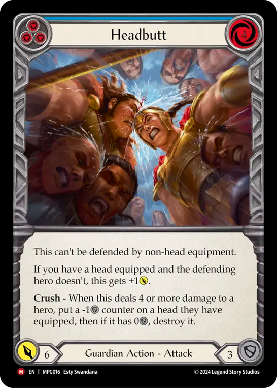 Headbutt (Blue) MPG016 (Mastery Pack Guardian)
