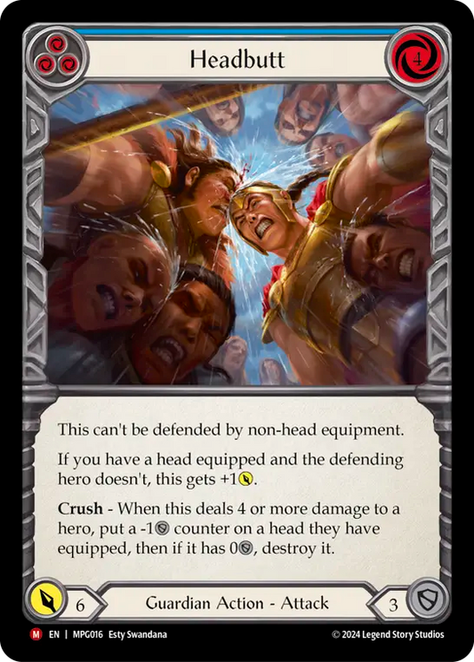 Headbutt (Blue) MPG016 (Mastery Pack Guardian)