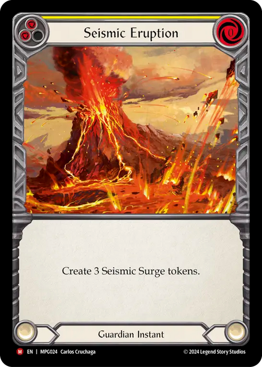 Seismic Eruption (Yellow) MPG024 (Mastery Pack Guardian)