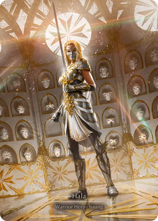 Hala Cold Foil MPW004 (Mastery Pack Warrior)