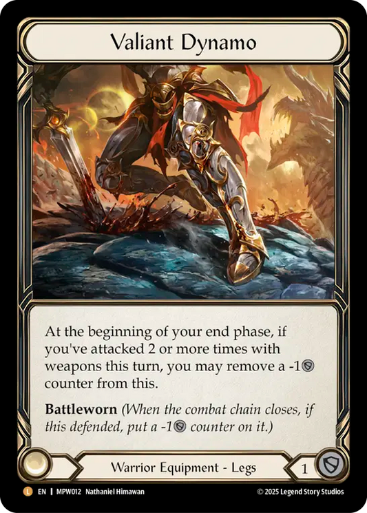 Valiant Dynamo Rainbow Foil MPW012 (Mastery Pack Warrior)