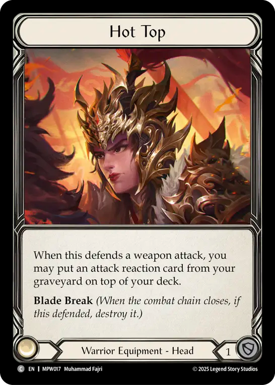 Hot Top MPW017 (Mastery Pack Warrior)