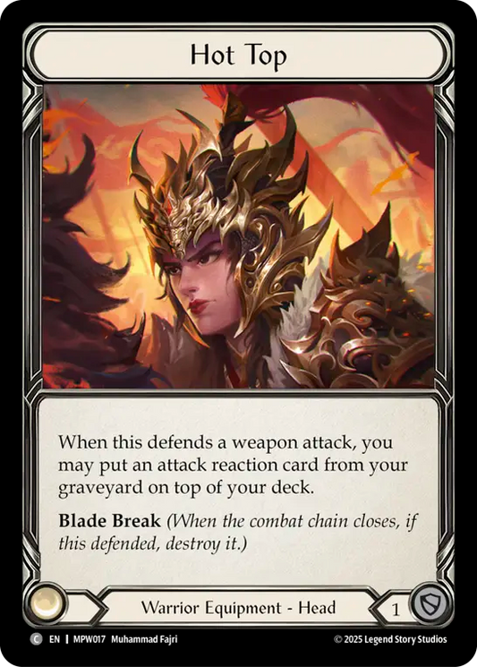 Hot Top MPW017 (Mastery Pack Warrior)