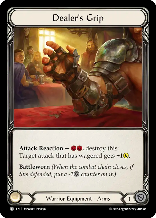 Dealer's Grip MPW019 (Mastery Pack Warrior)