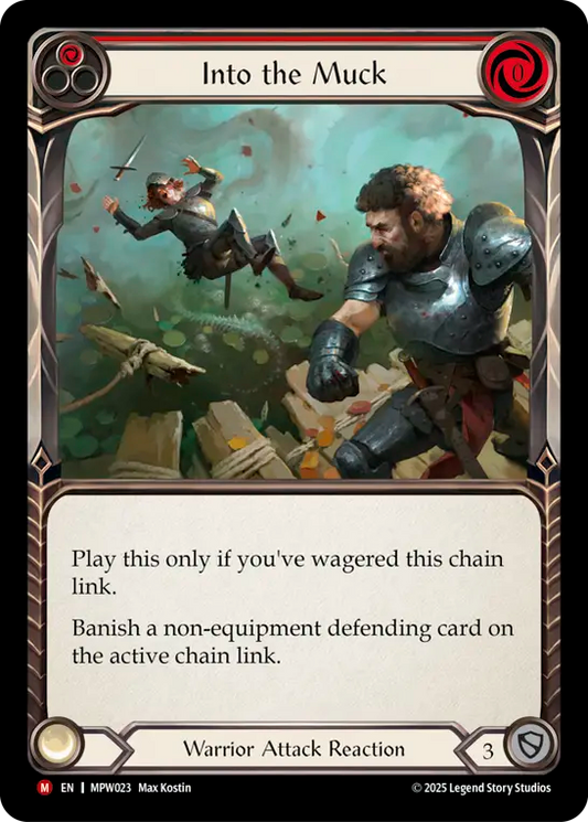 Into the Muck (Red) MPW023 (Mastery Pack Warrior)