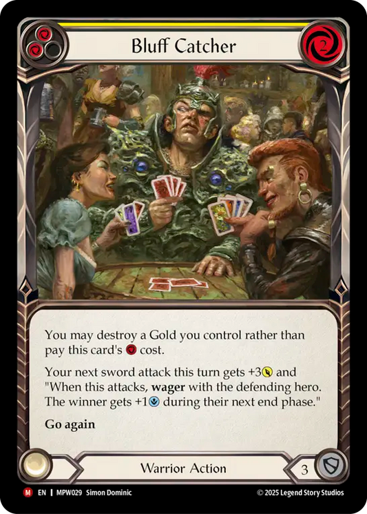 Bluff Catcher (Yellow) MPW029 (Mastery Pack Warrior)