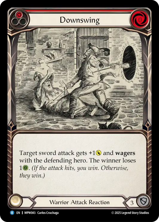 Downswing (Red) MPW043 (Mastery Pack Warrior)