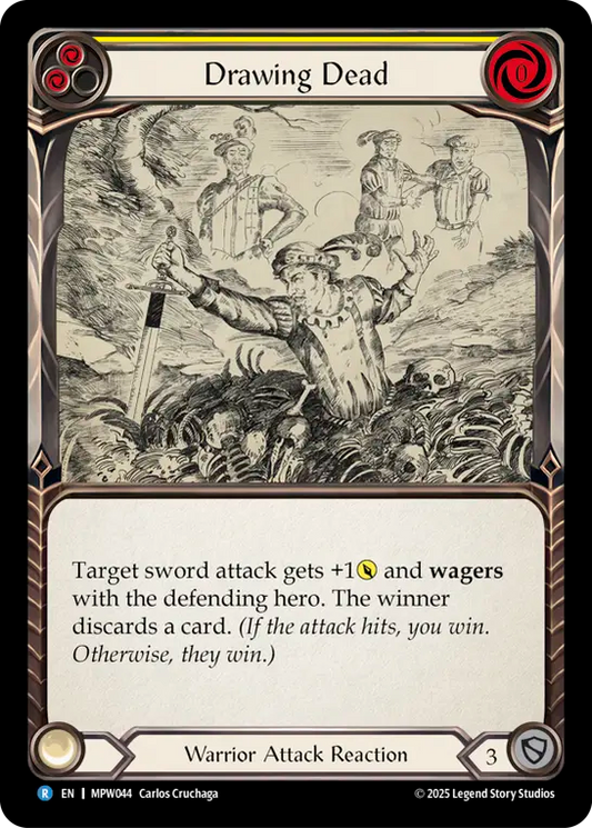Drawing Dead Rainbow Foil (Yellow) MPW044 (Mastery Pack Warrior)