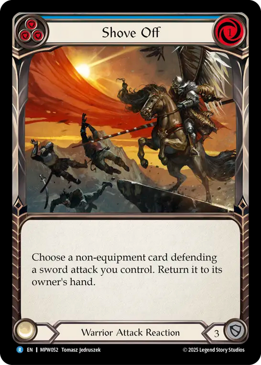 Shove Off (Blue) MPW052 (Mastery Pack Warrior)