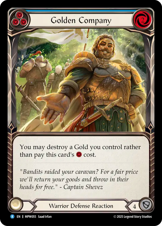 Golden Company (Blue) MPW055 (Mastery Pack Warrior)