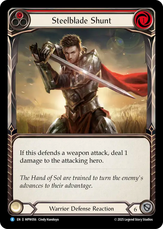 Steelblade Shunt (Red) MPW056 (Mastery Pack Warrior)
