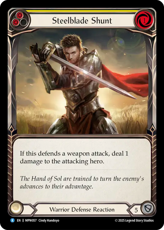 Steelblade Shunt (Yellow) MPW057 (Mastery Pack Warrior)