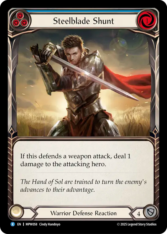 Steelblade Shunt (Blue) MPW058 (Mastery Pack Warrior)