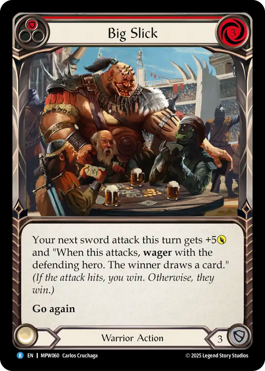 Big Slick (Red) MPW060 (Mastery Pack Warrior)