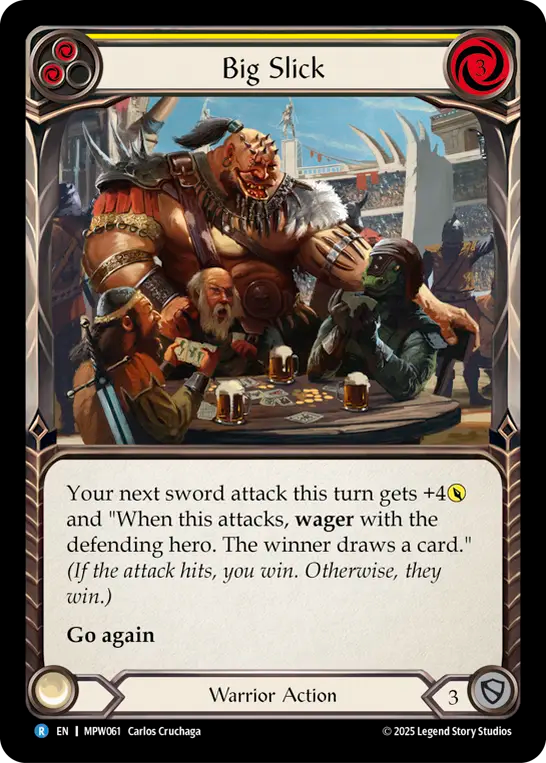 Big Slick (Yellow) MPW061 (Mastery Pack Warrior)