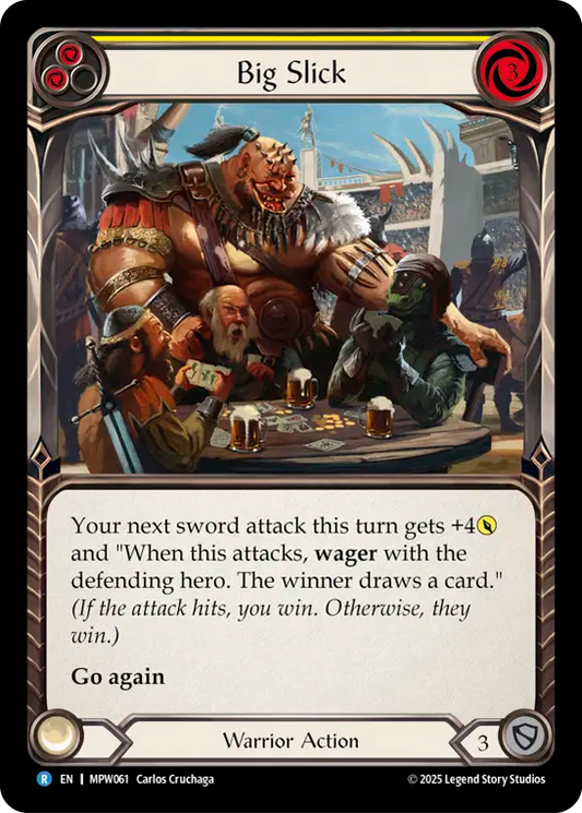 Big Slick Rainbow Foil (Yellow) MPW061 (Mastery Pack Warrior)