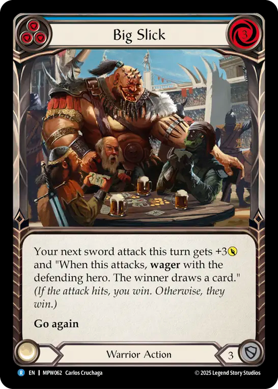 Big Slick (Blue) MPW062 (Mastery Pack Warrior)